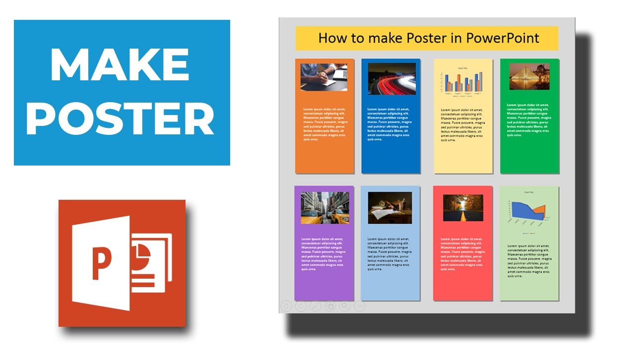 how to make a poster on powerpoint